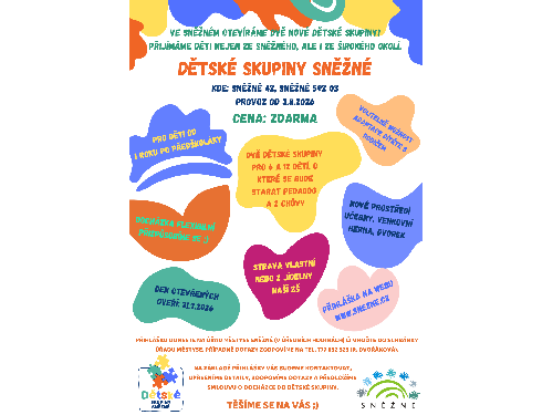 Aktualita - detske-skupinky-ve-sneznem - Obrázek